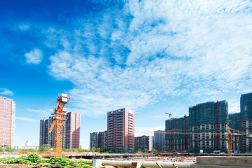 Fototapeta premium Huge Construction Site