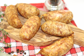 saucisses fumées