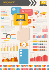 IT Industry Infographic Elements