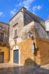 Alleyway. Mesagne. Puglia. Italy.
