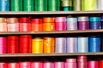 colorful ribbons
