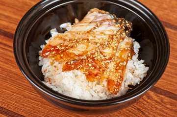 eel with rice
