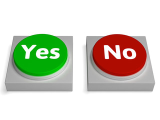 Yes No Buttons Shows Validation Or Check