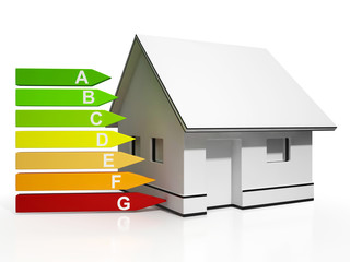 Energy Efficiency Rating And House Showing Conservation