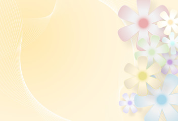 Fototapeta na wymiar floral background