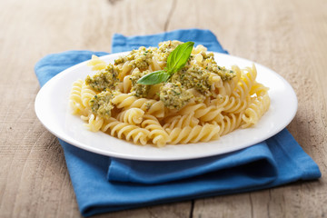 pasta with olive tapenade © Olga Miltsova