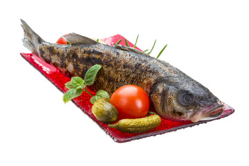 Roasted seabass