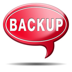 backup icon or sign