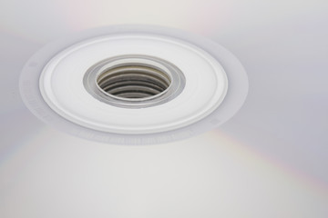Fototapeta premium Close up image of cd stack