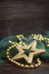 Weihnachtskarte mit Stern