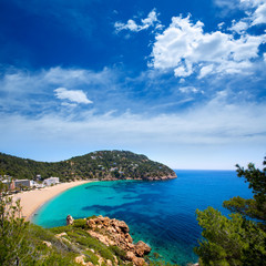 Ibiza caleta de Sant Vicent cala San vicente san Juan