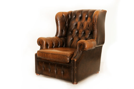 brauner Sessel