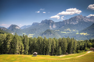 Fototapeta na wymiar Panorama Österreich