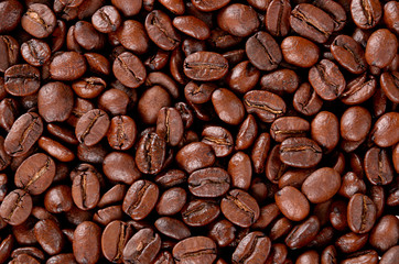 Coffee grain texture