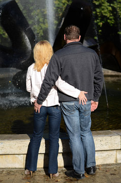 couple from back view
