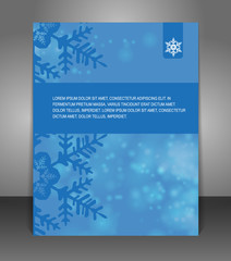 Vector Christmas Special Flyer, poster template
