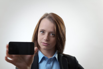 Fototapeta premium business woman