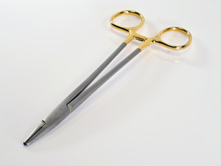 surgical suture forceps in stainless steel