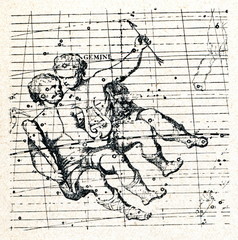 Castor and Pollux (constellation Gemini)
