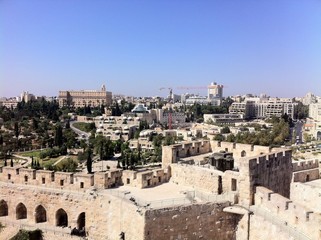 Fototapeta na wymiar jerusalem in israel