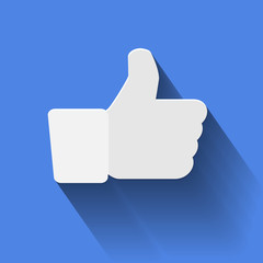 Icon Like Long Shadow