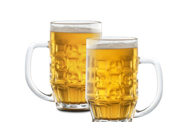glasses of beer