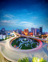 City Scape of the nanchang china
