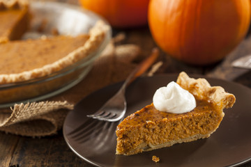 Homemade Delicious Pumpkin Pie
