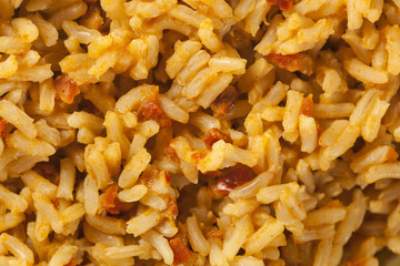 Homemade Spanish Rice with Parsley
