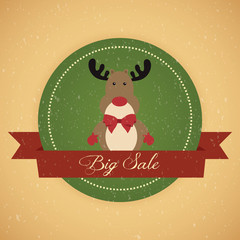 Christmas Sale Label