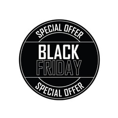 Black Friday Label