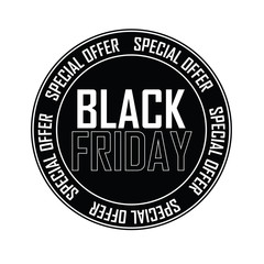 Black Friday Label