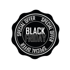 Black Friday Label