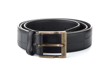 Leather belt
