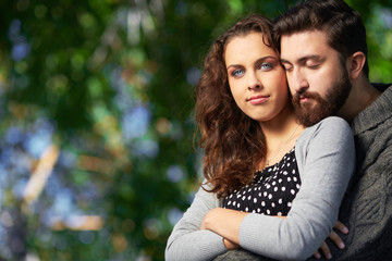 Obraz premium Affectionate lovers