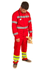 Paramedic disappointed