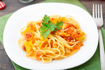 Pasta with vegetables