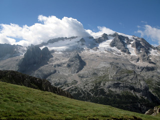 Fototapeta na wymiar Marmolada in Dolomites