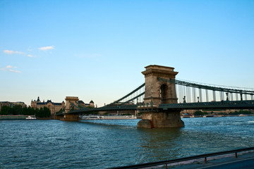 Obraz premium Szechenyi Chain Bridge