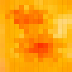 abstract mosaic background with golden yellow & orange colors