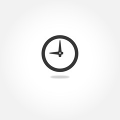 Simple clock icon