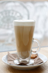 Latte in high glass - 57056160