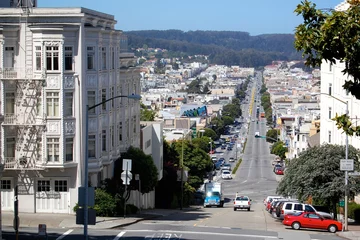 Fotobehang Heuvels van San Francisco © SmudgeChris
