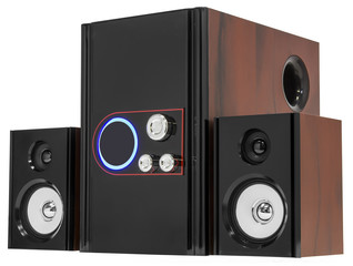 Obraz premium audio speakers and subwoofer