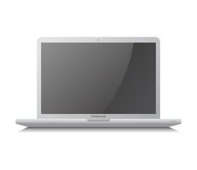 laptop white