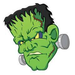 Icon of the Frankensteins head