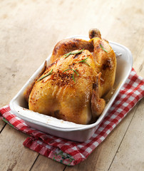 Roast chicken