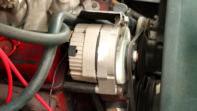 Classic truck engine 350 Chevy C10