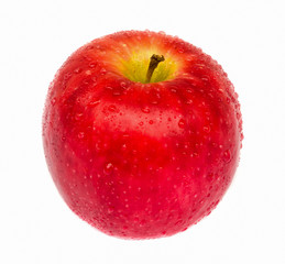 Fresh red apple.