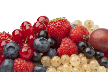 Composition of summer berries